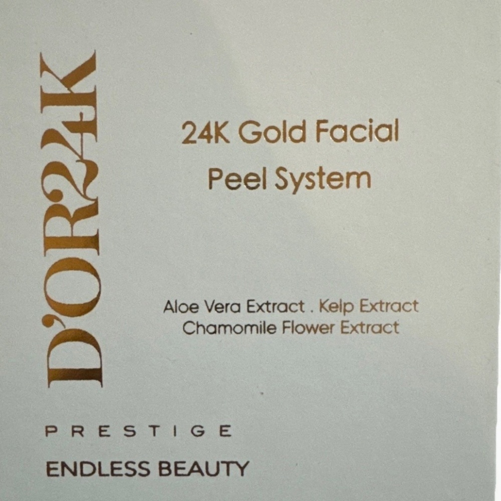 DOR24K Prestige Endless Beauty 24K Gold Facial Peel System